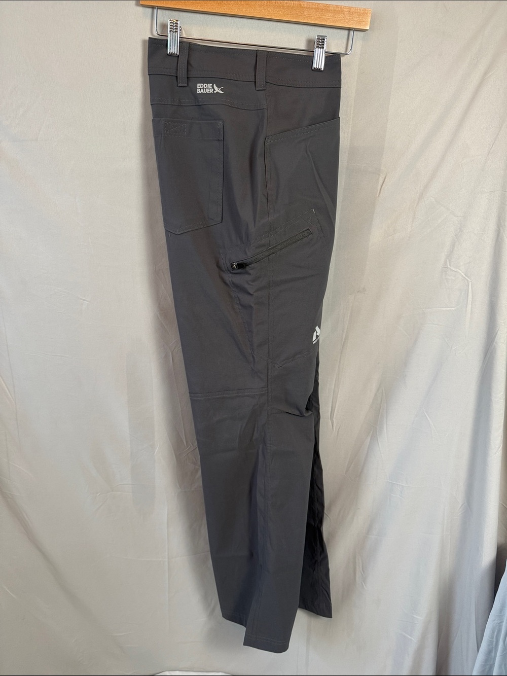 Eddie Bauer Men's Charcoal Gray Cargo Pants